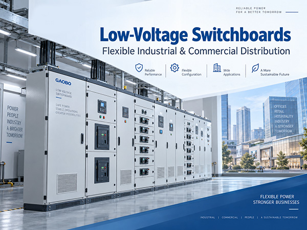 Low-Voltage Switchboards from GAOBO Support Flexible Industrial and Commercial Distribution