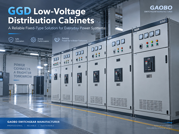 GGD Low-Voltage Distribution Cabinets: A Reliable Fixed-Type Solution for Everyday Power Systems
