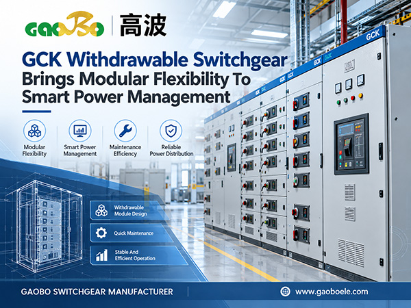 GCK Withdrawable Switchgear Brings Modular Flexibility to Smart Power Management